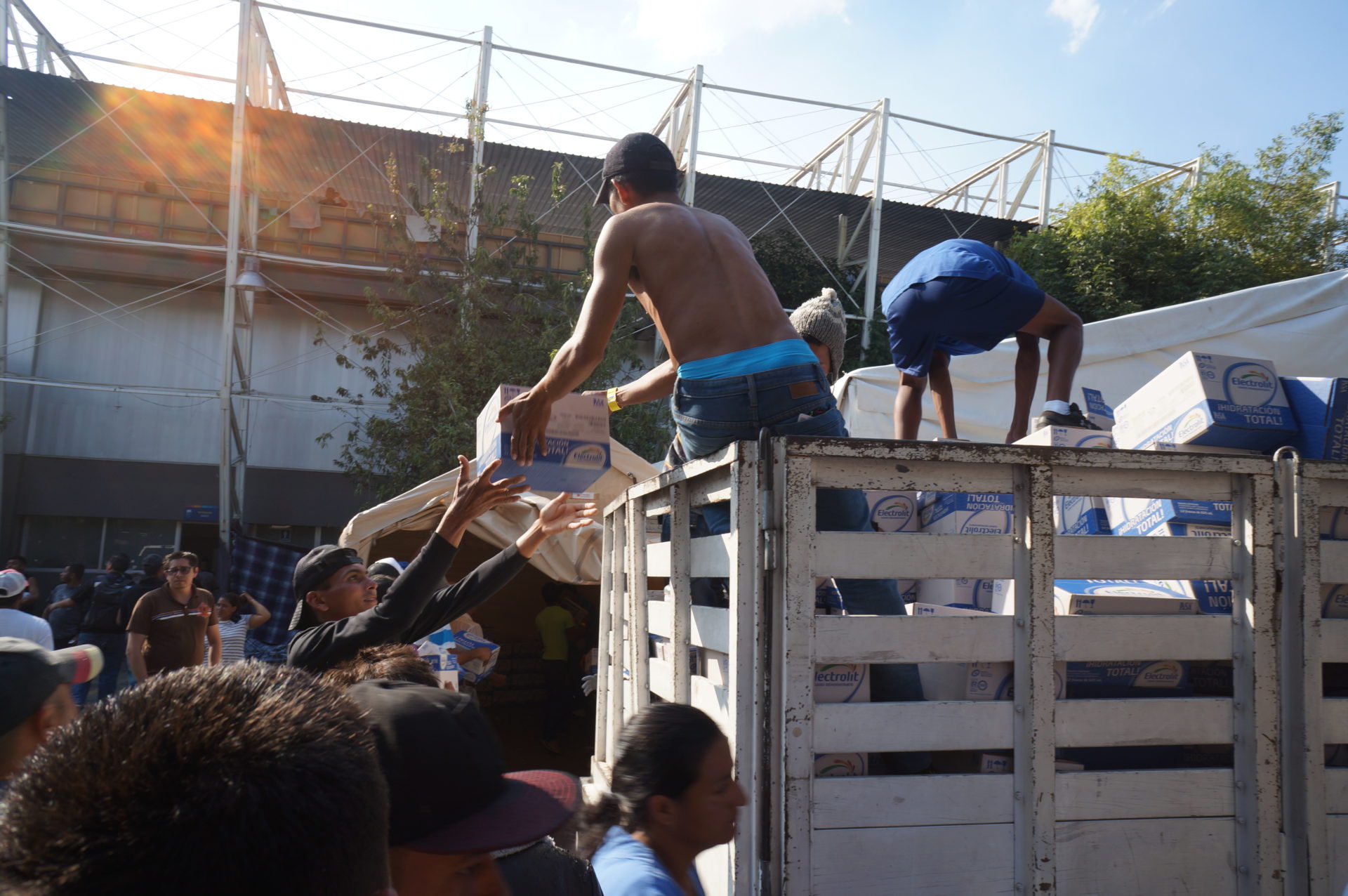 The Migrant Caravan Arrives in Mexico City