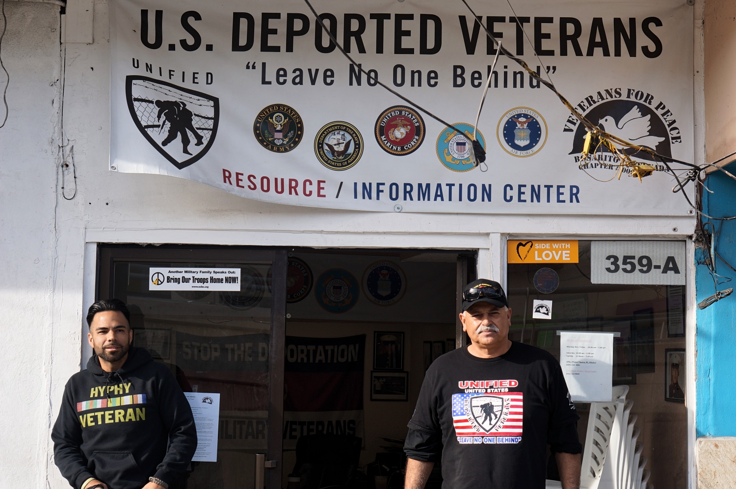 A veteran of the US military is deported to Mexico